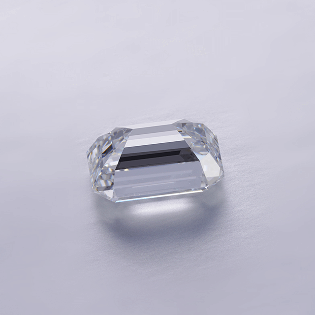 Diamant taille émeraude certifié IGI 1,0 ct VS diamant cultivé en laboratoire 