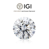 Diamant rond DEF VVS HPHT CVD cultivé en laboratoire de 1 carat avec IGI