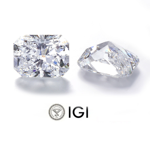 Certificat IGI Radiant Cut D VS HPHT CVD Diamant cultivé en laboratoire