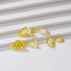 Diamant jaune fantaisie VS diamant cultivé en laboratoire VVS HPHT avec IGI